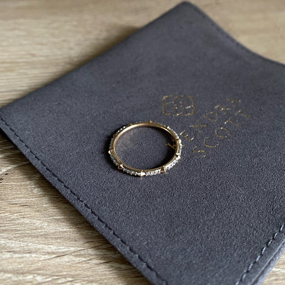 Kendra Scott 14k Yellow Gold Astrid Ring Size 7